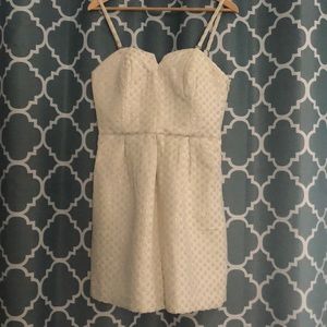 Brocade dress from Anthropologie